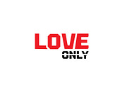 Love Only Logo, a Branding & Logo Template by Abir Hossain Waffi (Thumbnail 1 of 4)