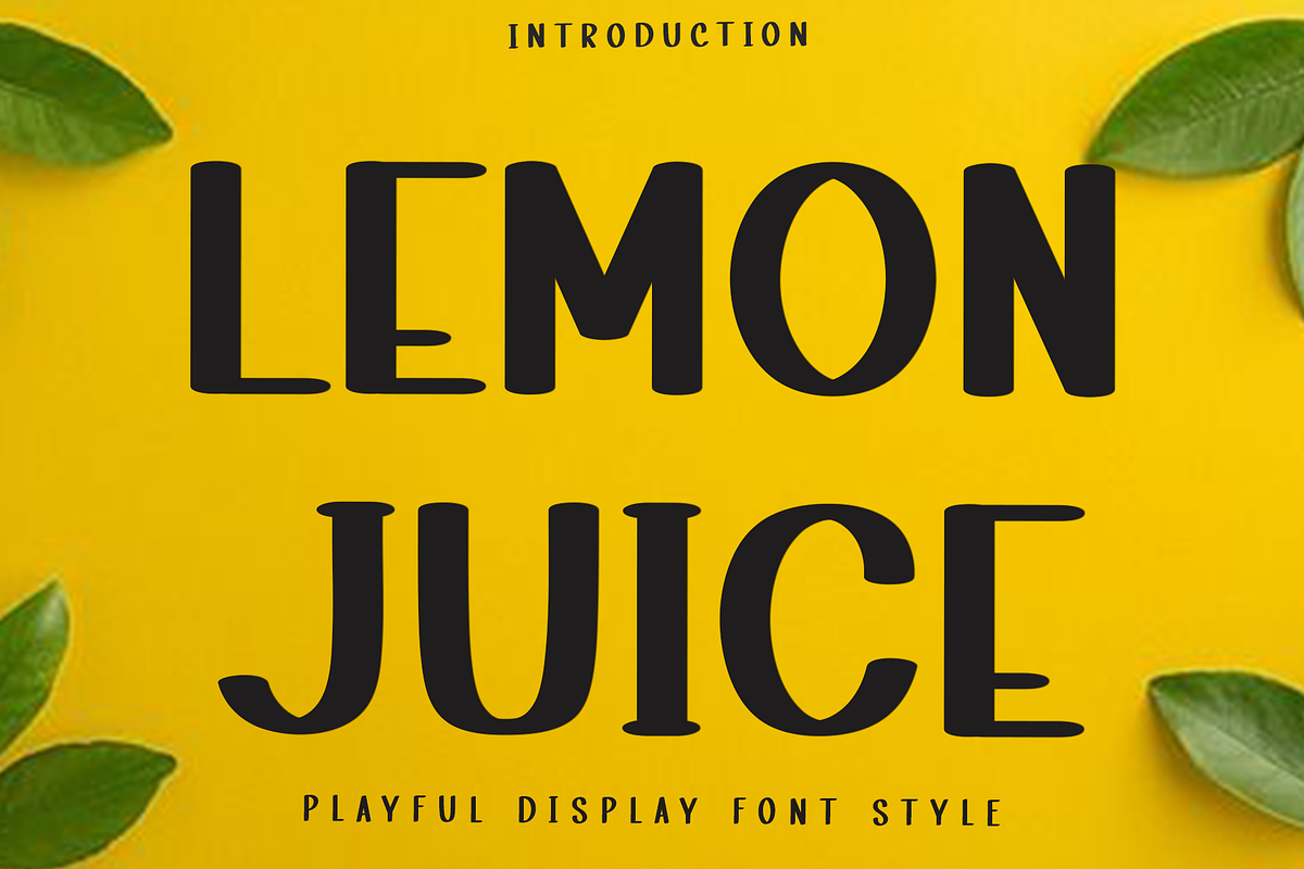 Lemon Juice, a Script Font by InermediaSTUDIO (Photo 1 of 8)
