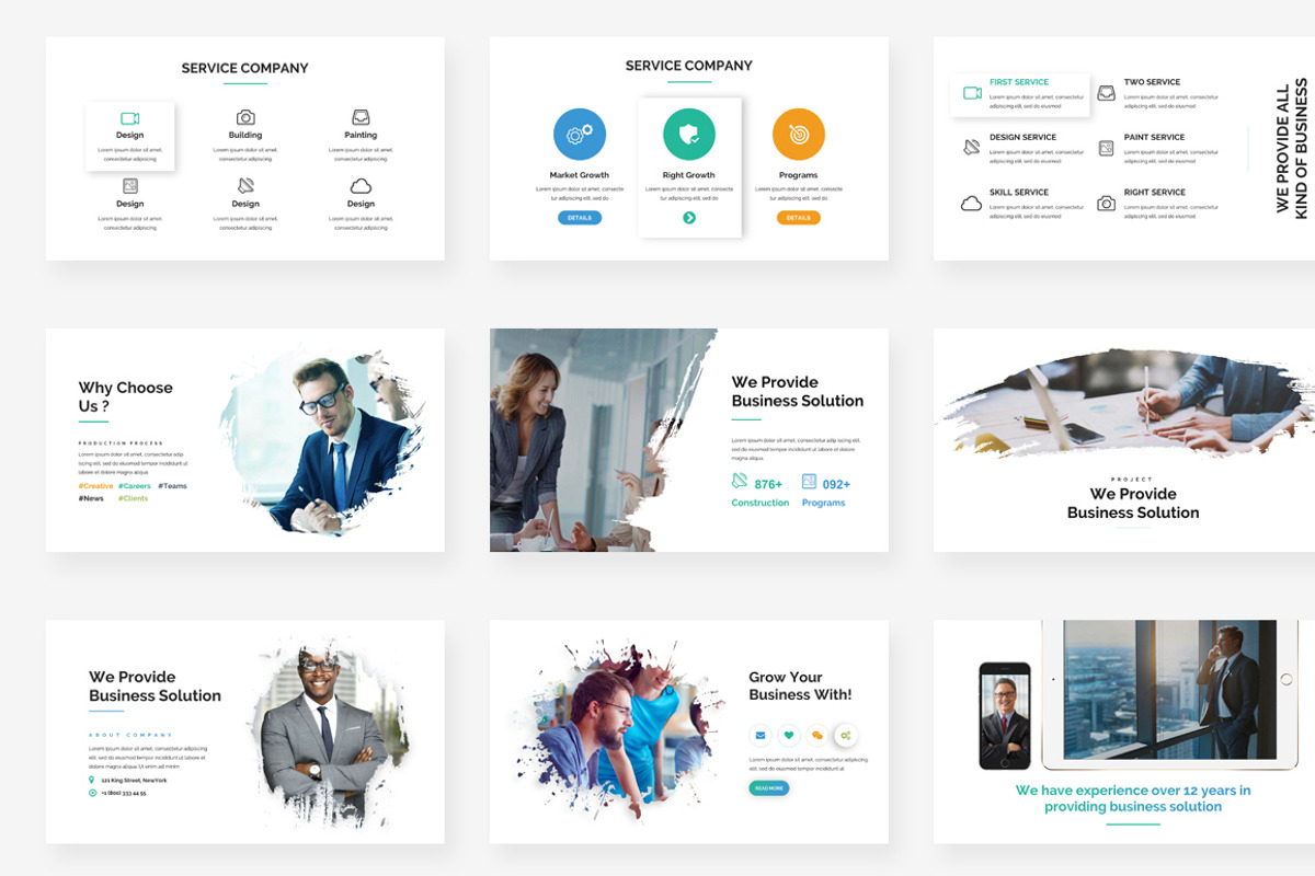 3 in 1 Business Event Powerpoint, a Presentation Template by One Percent Studio (Photo 26 of 36)