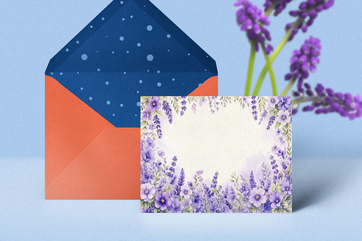 Watercolor Flowers Border Background, a Background Graphic by Forhadx5 (Photo 13 of 16)
