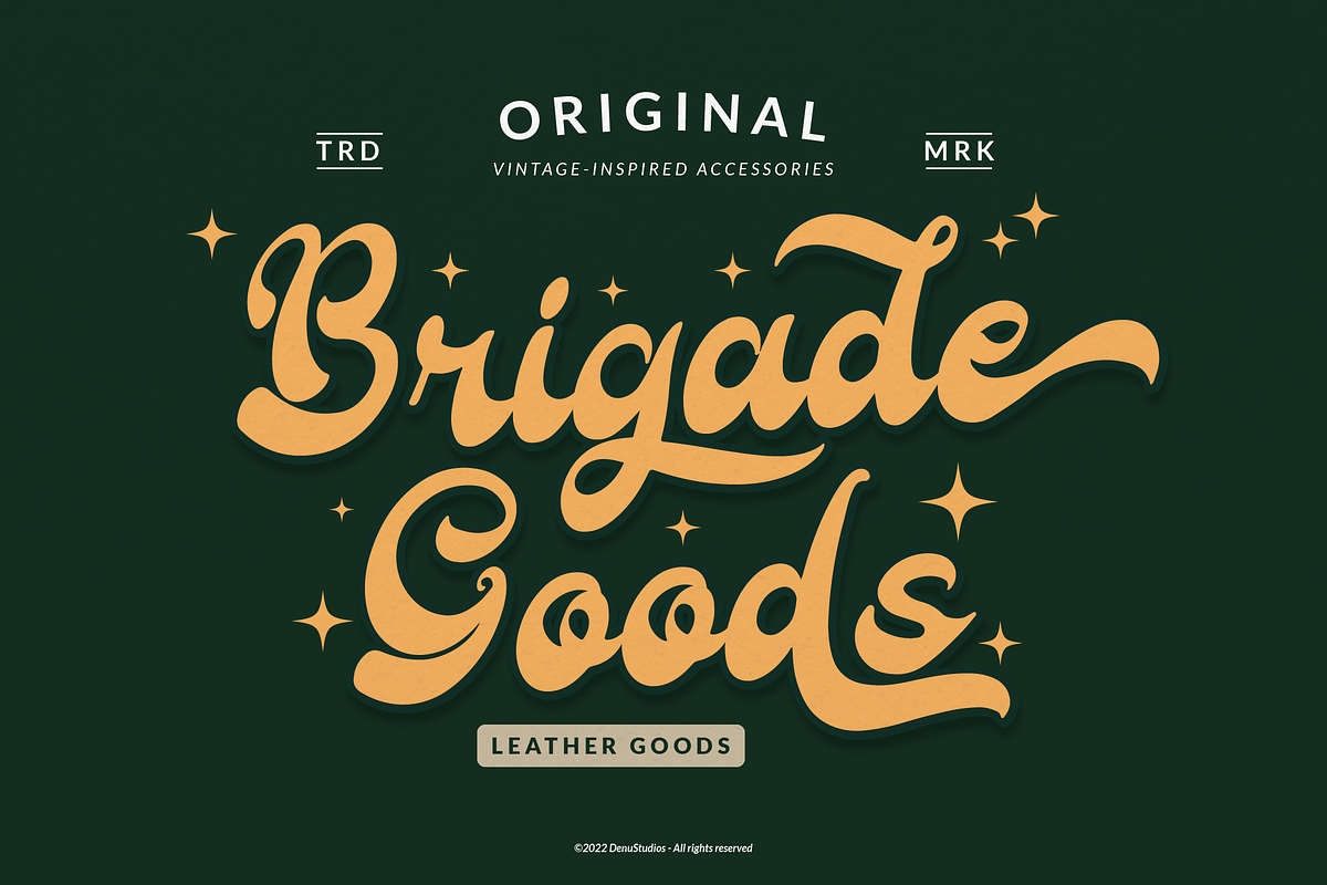 Tifaland | Bold Script Font, a Script Font by Denustudios (Photo 2 of 12)