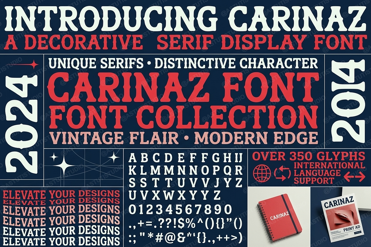 CarinaZ | Elegant Modern Serif, a Serif Font by Astuti Studio (Photo 5 of 25)