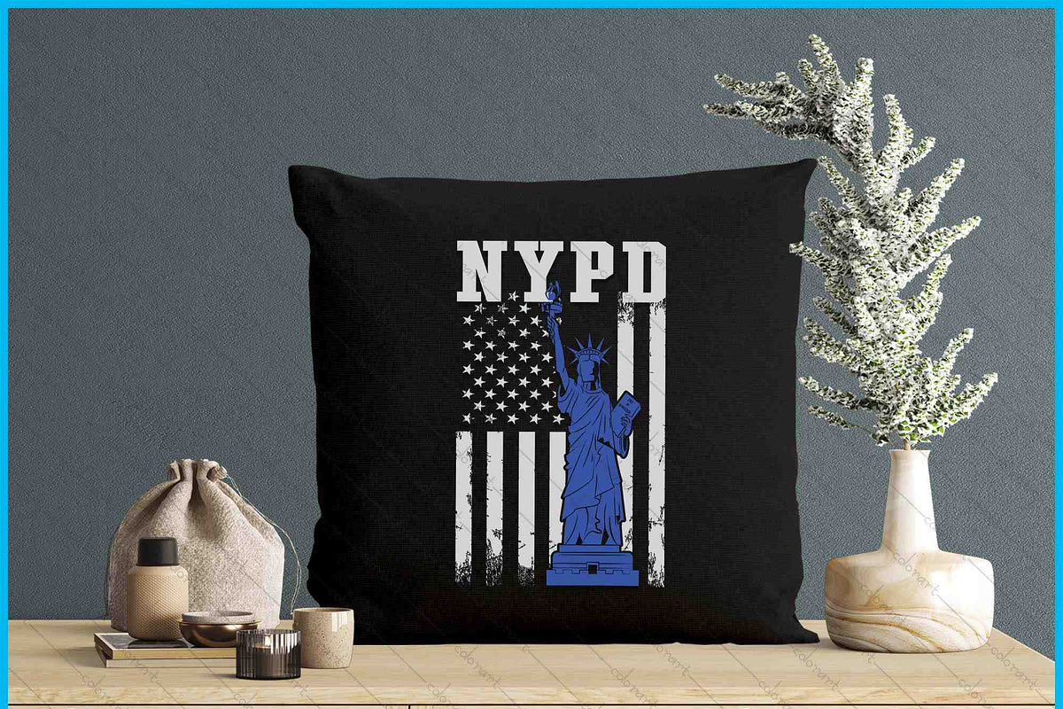 New York Police Statue Of Liberty, a Graphic by Creativeusart (Photo 4 of 4)