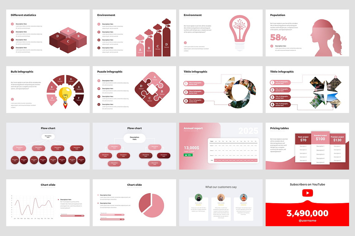 Pitch Deck Minimal Solutions, a Presentation Template by Evgeny Bagro (Photo 5 of 8)