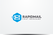 Rapid Mail Logo, a Branding & Logo Template by yopie