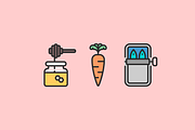RNS Pictográfica Cocina, a Symbol Font by RNS Fonts (Thumbnail 2 of 5)