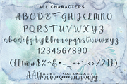 Aesthetic Script, a Script Font by Zulkhairi Lettering (Thumbnail 7 of 8)