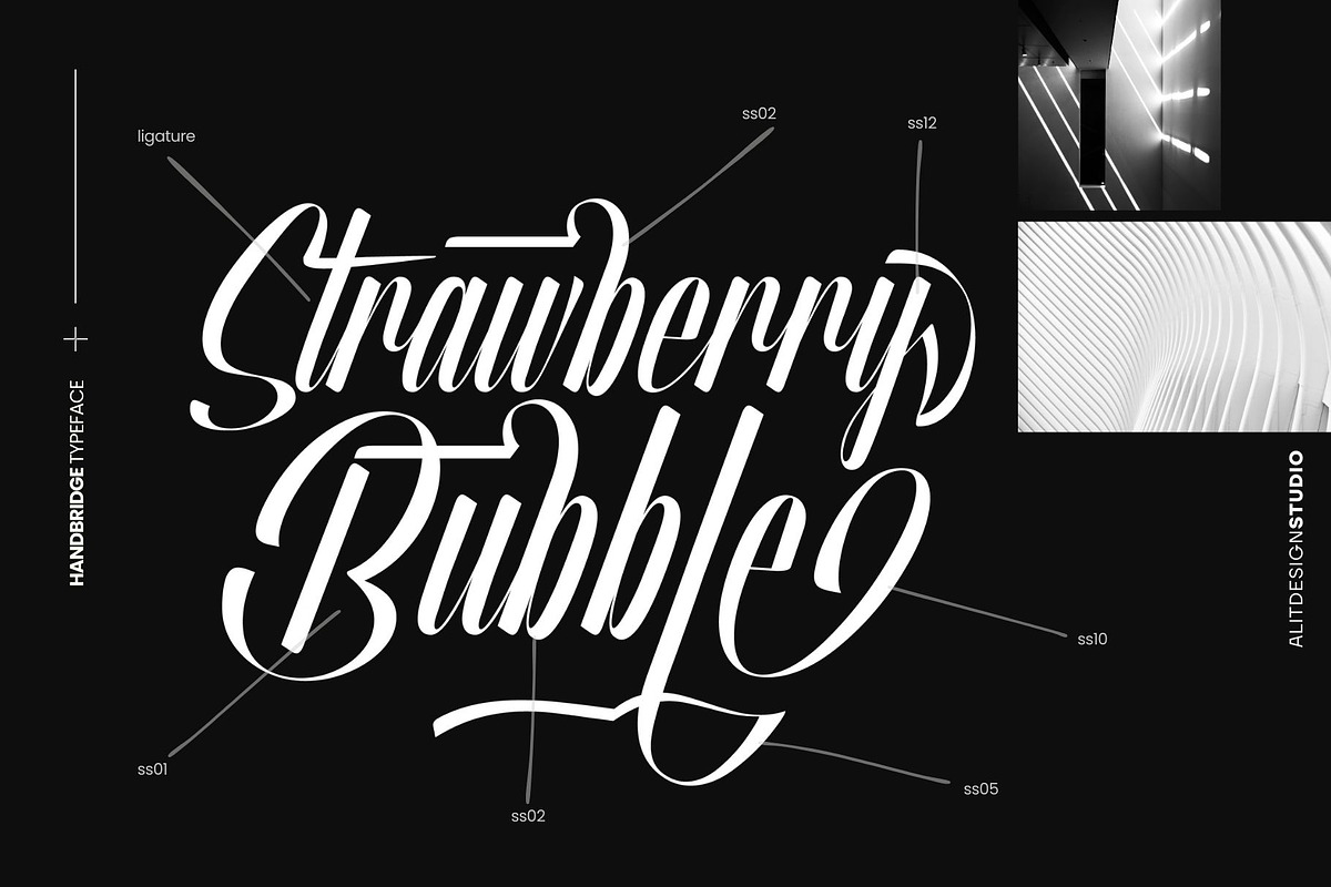Handbridge Font, a Script Font by alit design (Photo 9 of 15)
