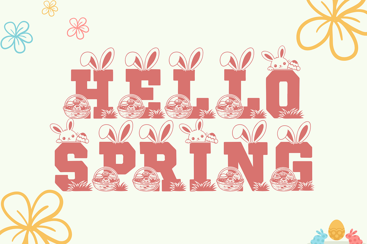 Blockton Easter, a Slab Serif Font by Dm Studio (Photo 8 of 10)