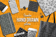 Seamless hand drawn patterns, a Pattern Graphic by The Odd Seed (Thumbnail 1 of 8)