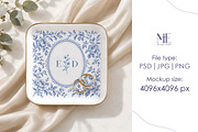 Jewelry Dish Trinket Tray Mockup, a Cups & Container Mockup by Mie Mockup Studio (Thumbnail 6 of 7)