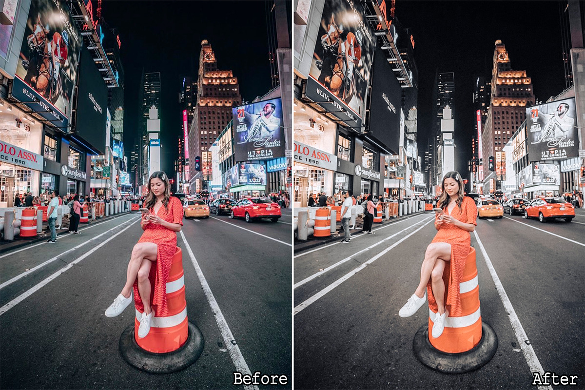 10 Night City Lightroom presets, a Preset Add-On by Presets by Yevhen (Photo 8 of 10)