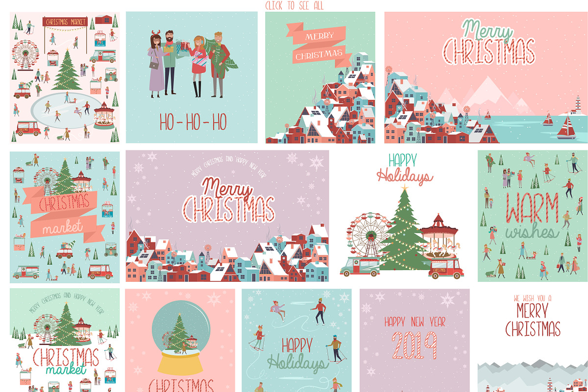 A very Merry Christmas, a Decorative Illustration by Mio Buono (Photo 7 of 11)