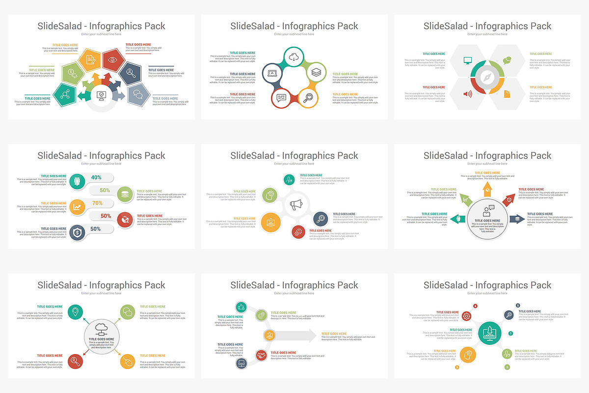 Best Google Slides Infographics Pack, a Presentation Template by SlideSalad (Photo 21 of 35)