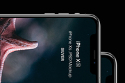 iPhone Xs & Xs Max PSD Mockups, an iPhone Mockup by CreativesCastle (Thumbnail 6 of 7)