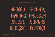 NCL Fegakines - Stylish Blackletter, a Blackletter Font by Enxyclo Studio (Thumbnail 14 of 15)