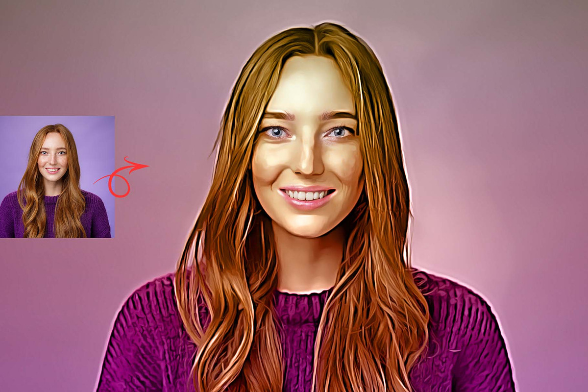 Real Oil Paint Photo Action, an Action Add-On by MRI STUDIO (Photo 9 of 9)