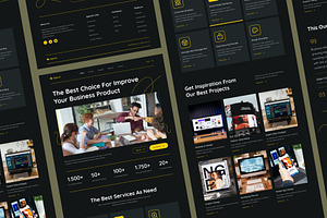 Digital Agency Landing Page