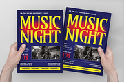 Music Night Flyer, a Flyer Template by Annora Studio (Thumbnail 4 of 5)