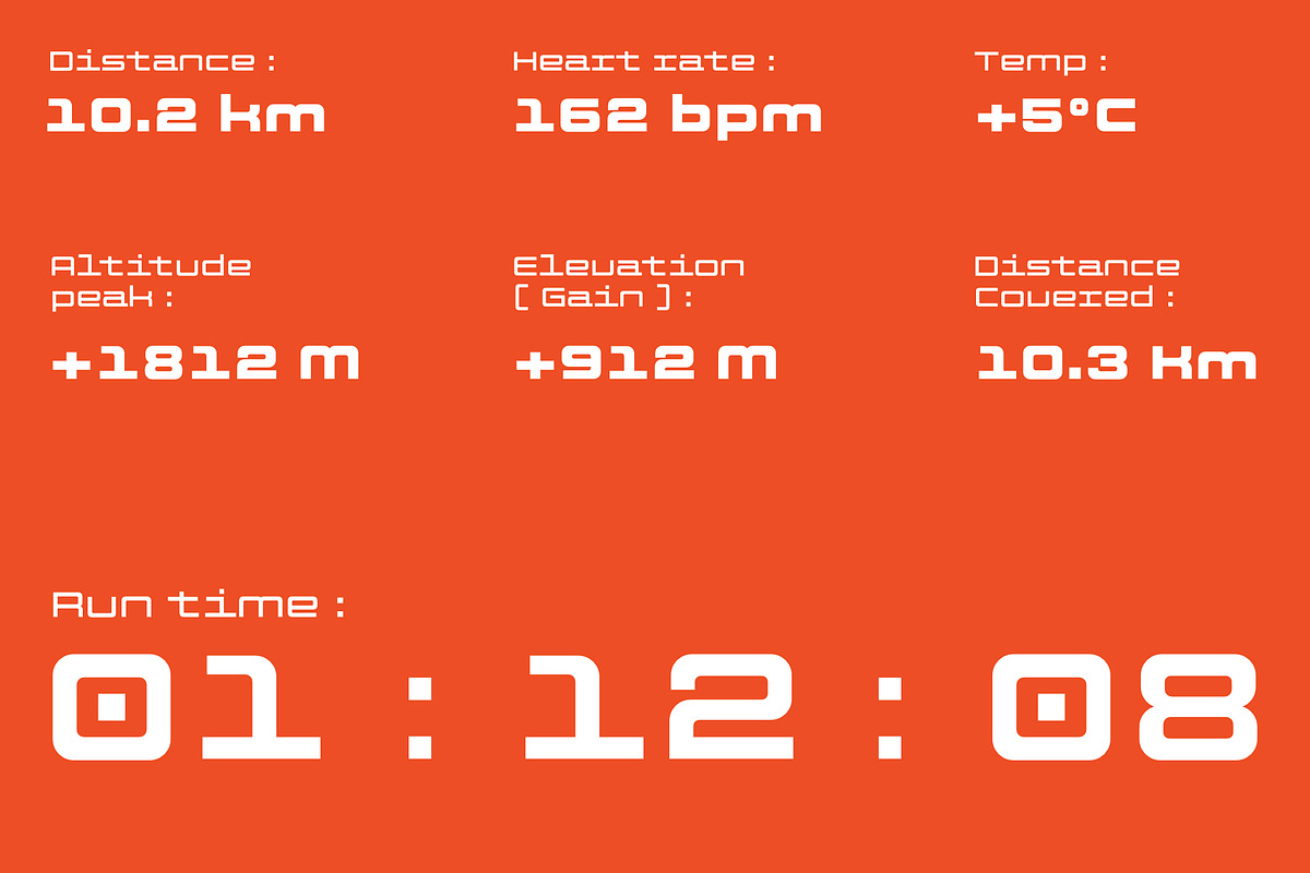 Flatface CTR-3, a Sans Serif Font by Flatface (Photo 4 of 13)