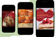 Bakery Theme Instagram Post Template, a Templates & Theme by Jo Plinn Designs (Thumbnail 3 of 4)