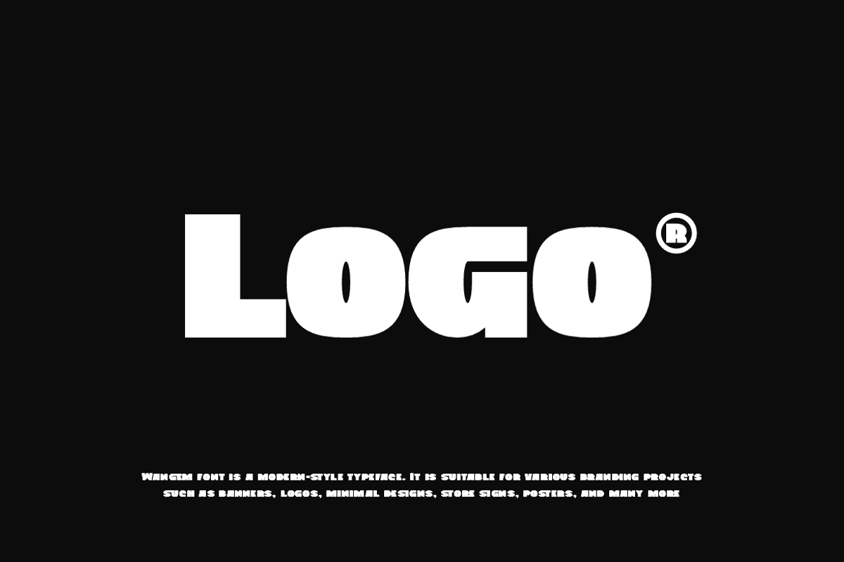 Wangem - Bold Sports Car Font, a Sans Serif Font by QR Design Studio (Photo 5 of 15)