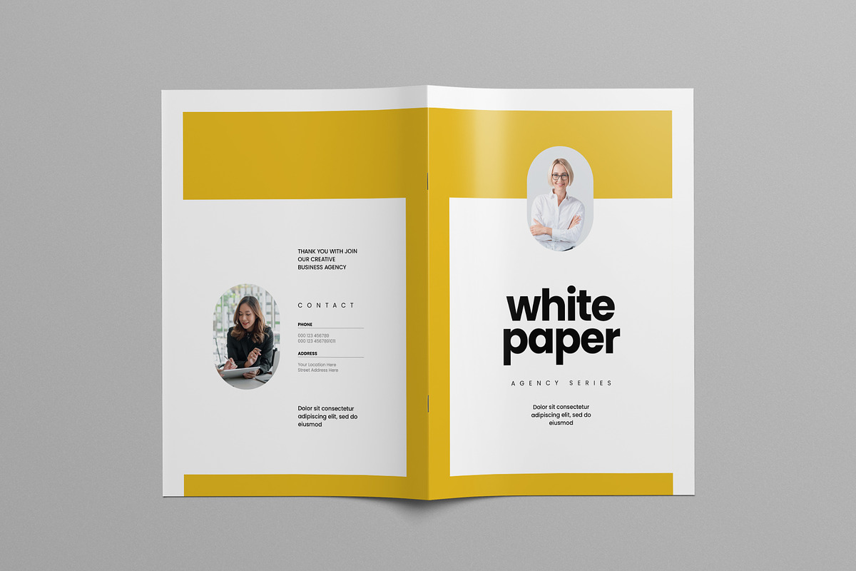 White Paper, a Brochure Template by Pixelpick (Photo 9 of 9)