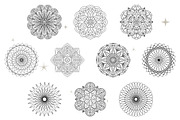 30 mandala line art, a Decorative Illustration by Pikgura (Thumbnail 2 of 4)