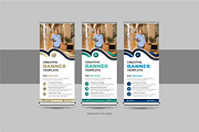 Roll-Up Banner, X Banner Design Set, a Stationery Template by Pavel_design (Thumbnail 4 of 11)