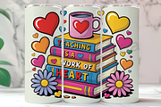 Teaching Work Of Heart 20oz Tumbler, an Arts & Entertainment Photo by LamanAzalea (Thumbnail 1 of 2)