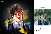 Quick Comic Photoshop Action, an Action Add-On by Presets Pond (Thumbnail 3 of 10)