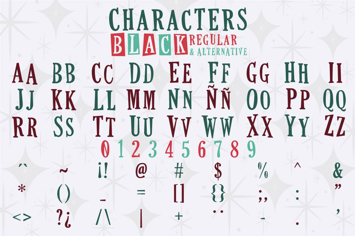 This Holiday Season - Christmas font preview 2