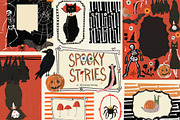 Halloween Png Illustrations Posters, a Decorative Illustration by whiteheartdesign (Thumbnail 1 of 19)