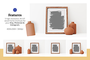 Summer Wood Frame Mockups, a Print Template by urgent studio (Thumbnail 2 of 5)
