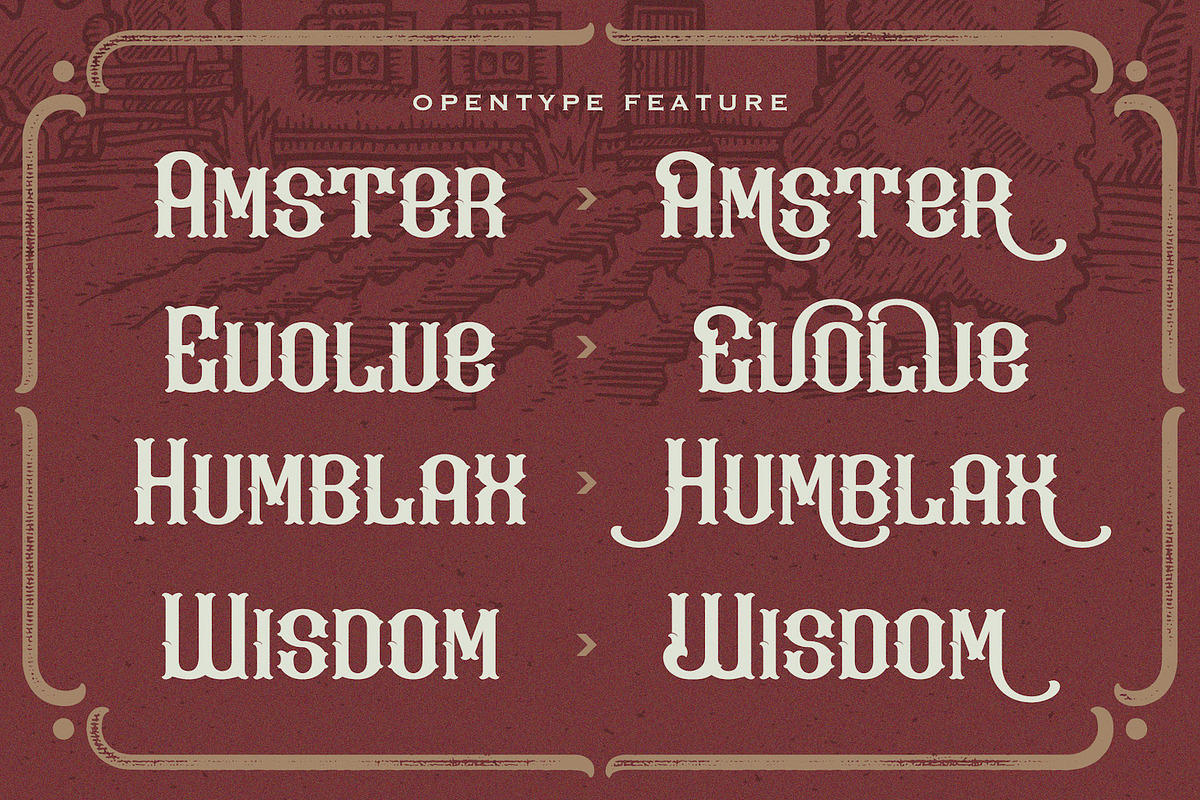 Kevin Ghal - Victorian Style Font, a Blackletter Font by StringLabs (Photo 12 of 14)