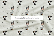 Cat girl vibes Patterns & Clipart, a Person Illustration by GoldmoonUA (Thumbnail 5 of 5)