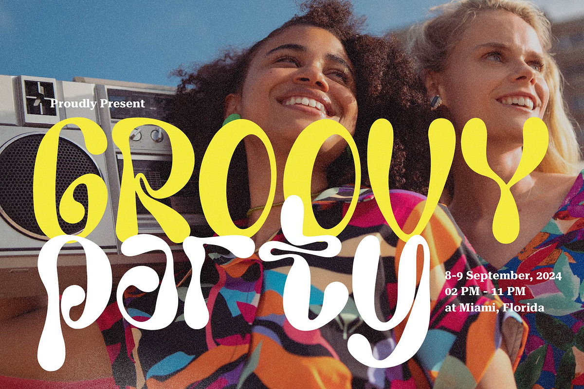 Analog Morphich | Handwritten Bubbly, a Handwritten Font by Denustudios (Photo 8 of 14)