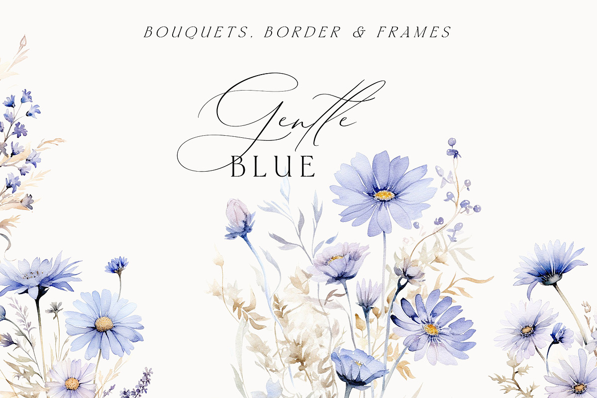 Watercolor Floral Bundle (45 in 1), a Decorative Illustration by Lana Elanor (Photo 70 of 180)