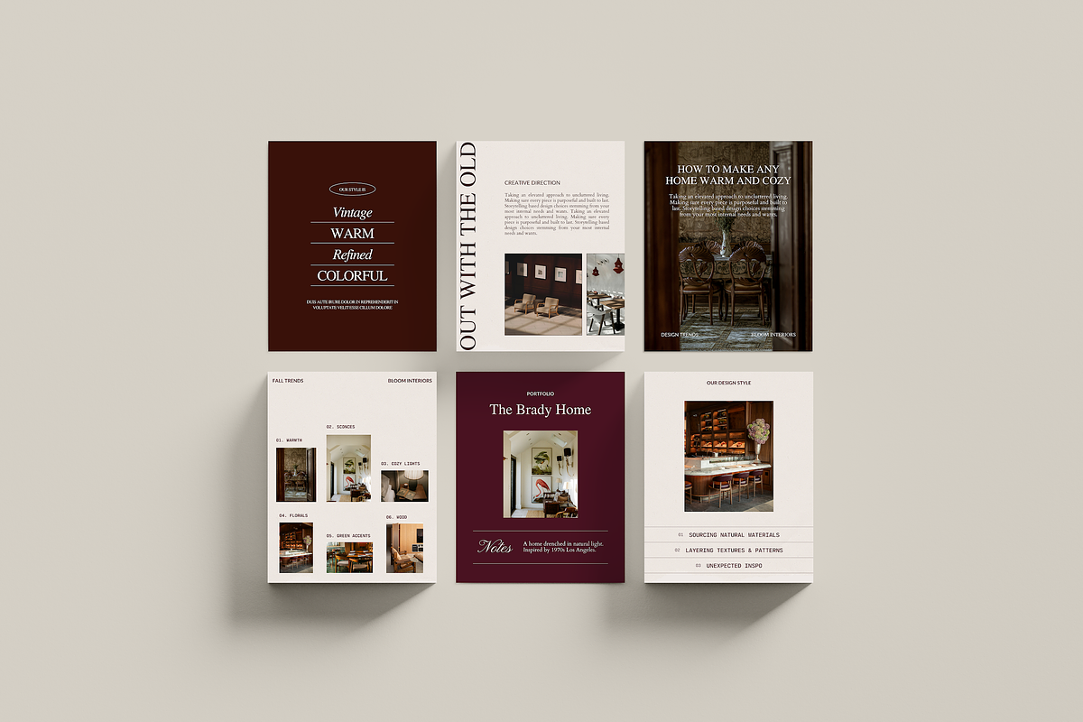 Moody Social Media Templates, a Social Media Template by Brand & Bloom (Photo 13 of 15)
