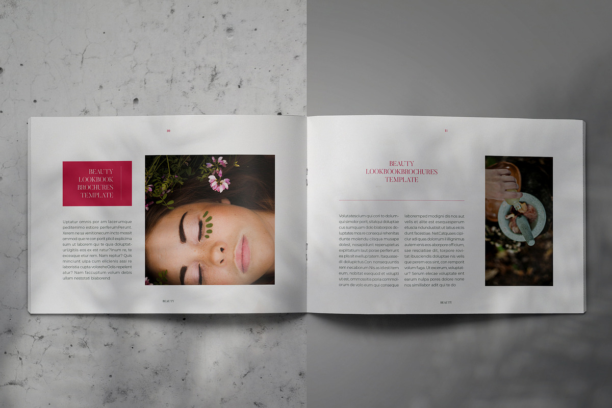 BEAUTY Lookbook Brochure Template, a Brochure Template by Indotitas (Photo 6 of 9)