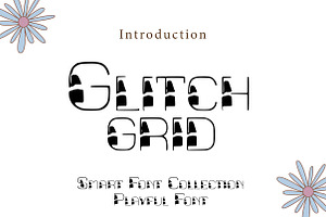 Glitch Grid, a Slab Serif Font by Wow Magic