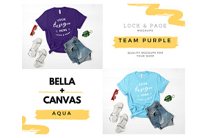 Bella Canvas 3001 Mockup Bundle V14