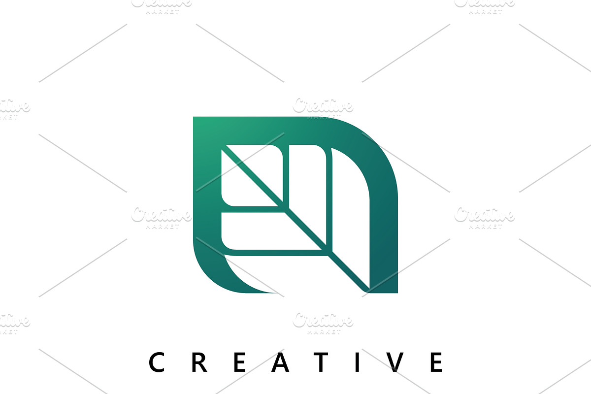 N Logo Design and template. Creative, a Branding & Logo Template by T.Vooka