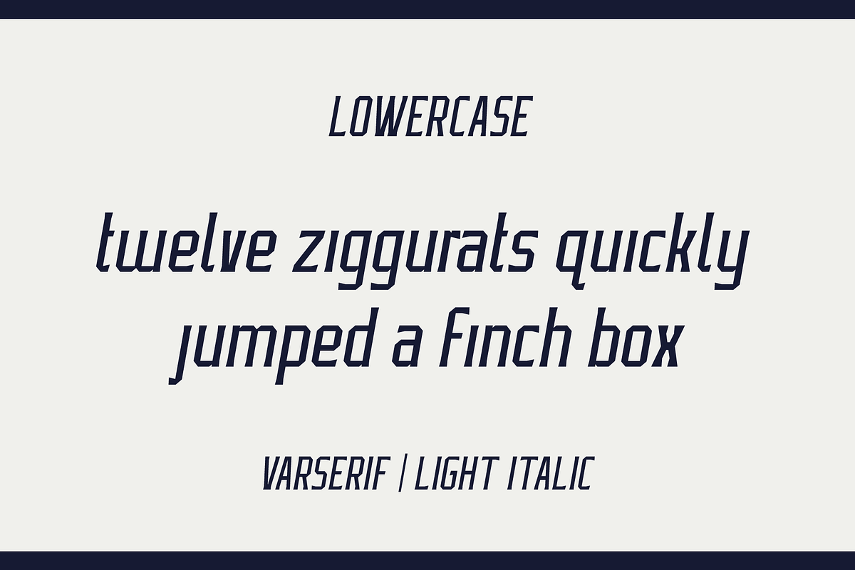 Varserif Font Family, a Serif Font by Alphabet Agency (Photo 15 of 16)