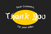 Kingthings Gothic, a Blackletter Font by portype (Thumbnail 10 of 10)