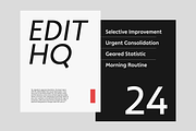 Modeska; Sans Serif Font Family, a Sans Serif Font by Eko Bimantara (Thumbnail 11 of 16)
