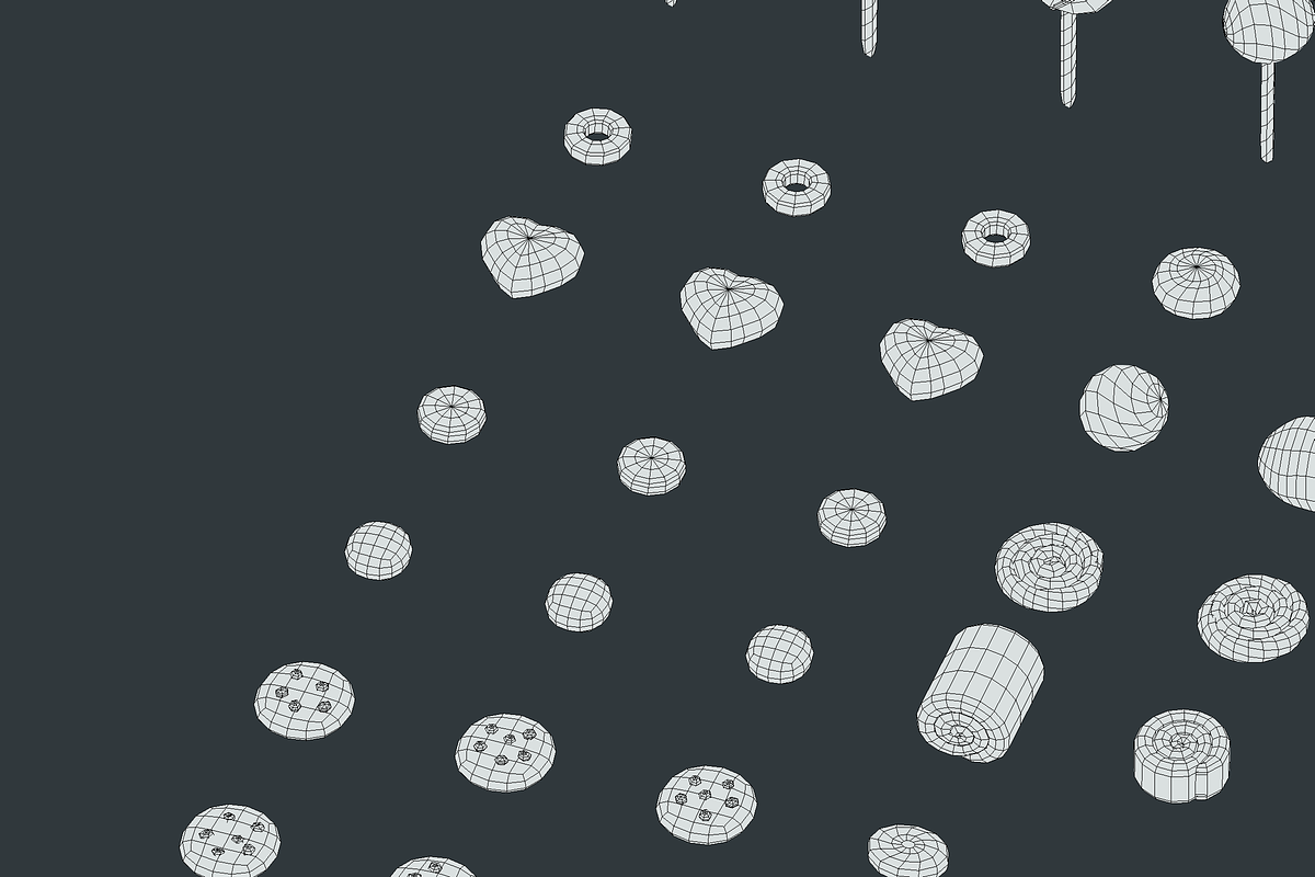 Candy Land - Animation Asset, an Environmental 3D Model by Polydactyl (Photo 22 of 36)