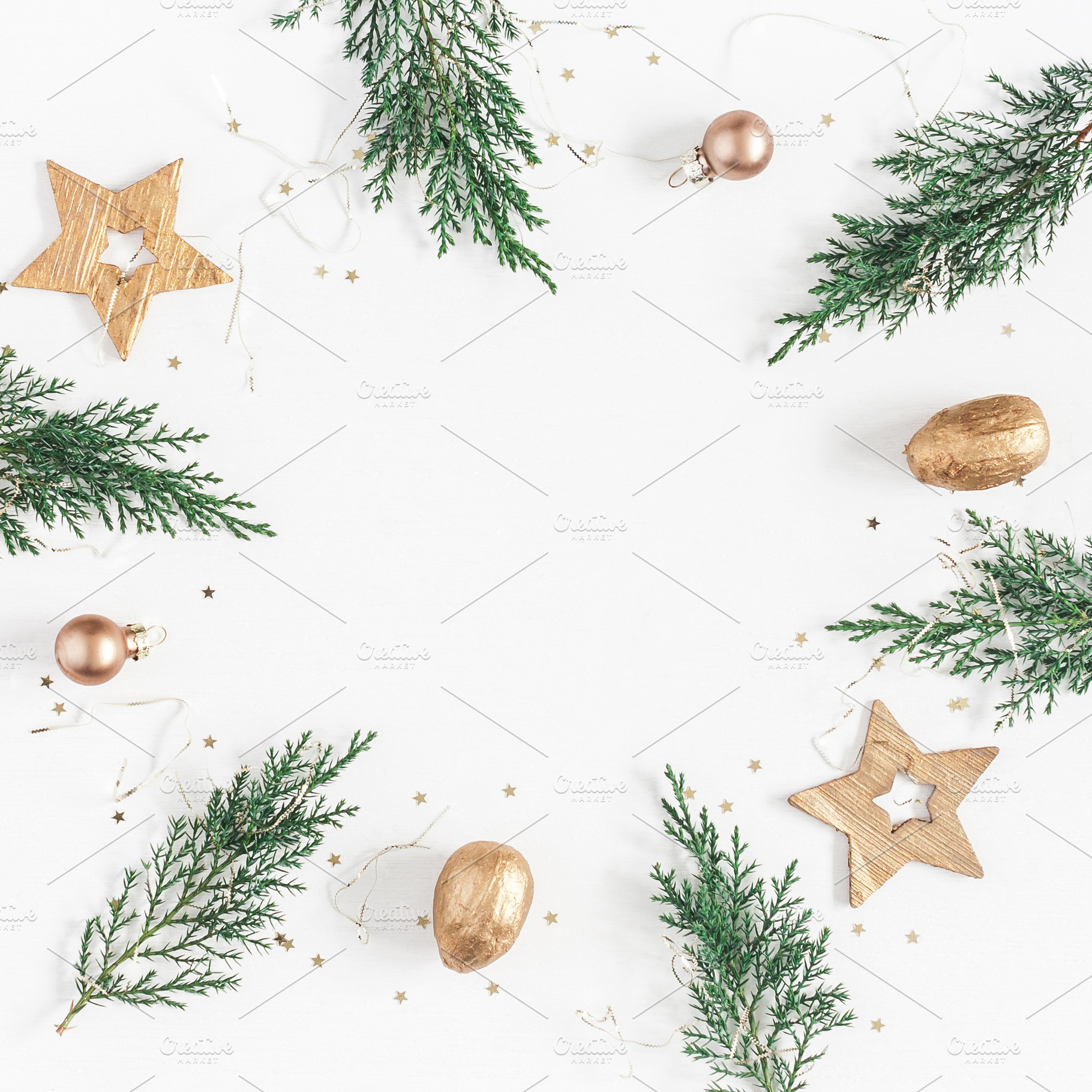 Christmas composition stock photo containing christmas and xmas, a Holiday Photo by Flaffy