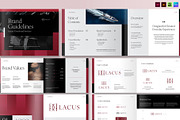 Luxury Brand Guidelines Template, a Brochure Template by BrandPacks (Thumbnail 1 of 7)