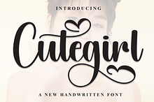 Cutegirl | Script Font